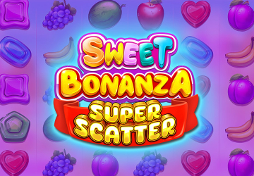 Слот Sweet Bonanza Super Scatter в Вейсс казино
